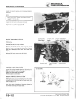 Предварительный просмотр 241 страницы Honda InterceptorVF700F Shop Manual