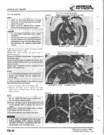 Предварительный просмотр 251 страницы Honda InterceptorVF700F Shop Manual