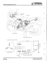 Предварительный просмотр 267 страницы Honda InterceptorVF700F Shop Manual