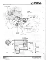 Предварительный просмотр 281 страницы Honda InterceptorVF700F Shop Manual