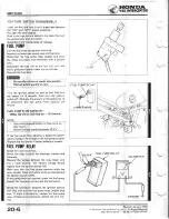 Предварительный просмотр 293 страницы Honda InterceptorVF700F Shop Manual