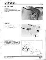 Предварительный просмотр 294 страницы Honda InterceptorVF700F Shop Manual