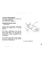 Предварительный просмотр 47 страницы Honda LEAD SCV100 Owner'S Manual