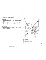 Предварительный просмотр 51 страницы Honda LEAD SCV100 Owner'S Manual