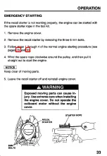 Preview for 35 page of Honda Marine BF8A Owner'S Manual