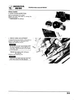 Предварительный просмотр 27 страницы Honda MB100 Service Manual