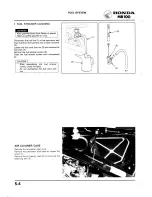 Предварительный просмотр 46 страницы Honda MB100 Service Manual