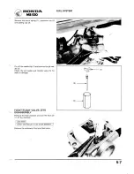 Предварительный просмотр 49 страницы Honda MB100 Service Manual