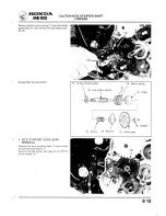 Предварительный просмотр 87 страницы Honda MB100 Service Manual