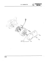 Предварительный просмотр 93 страницы Honda MB100 Service Manual