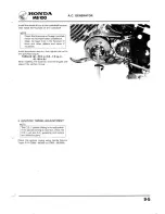 Preview for 98 page of Honda MB100 Service Manual