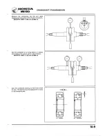 Предварительный просмотр 109 страницы Honda MB100 Service Manual