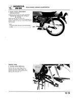 Предварительный просмотр 154 страницы Honda MB100 Service Manual