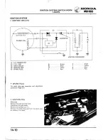 Предварительный просмотр 170 страницы Honda MB100 Service Manual