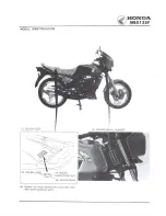 Preview for 3 page of Honda MBX125F Workshop Manual