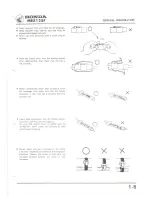 Preview for 8 page of Honda MBX125F Workshop Manual