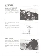 Preview for 34 page of Honda MBX125F Workshop Manual