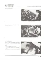 Preview for 85 page of Honda MBX125F Workshop Manual