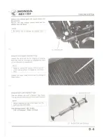 Preview for 140 page of Honda MBX125F Workshop Manual