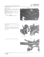 Preview for 170 page of Honda MBX125F Workshop Manual