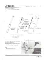 Preview for 179 page of Honda MBX125F Workshop Manual