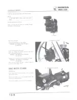 Preview for 214 page of Honda MBX125F Workshop Manual