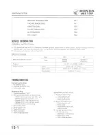 Preview for 230 page of Honda MBX125F Workshop Manual