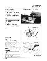 Preview for 20 page of Honda MBX50 Workshop Manual