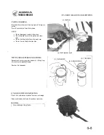 Preview for 61 page of Honda MBX50 Workshop Manual