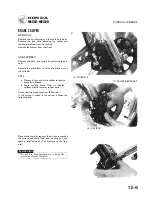 Preview for 145 page of Honda MBX50 Workshop Manual