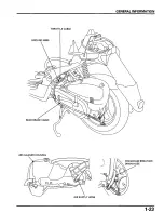 Предварительный просмотр 27 страницы Honda Metropolitan CHF50 Service Manual