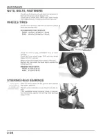 Предварительный просмотр 76 страницы Honda Metropolitan CHF50 Service Manual