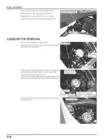 Предварительный просмотр 94 страницы Honda Metropolitan CHF50 Service Manual