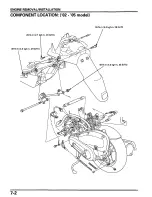 Предварительный просмотр 132 страницы Honda Metropolitan CHF50 Service Manual