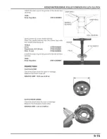 Предварительный просмотр 177 страницы Honda Metropolitan CHF50 Service Manual