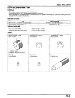 Предварительный просмотр 185 страницы Honda Metropolitan CHF50 Service Manual