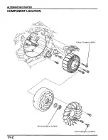 Предварительный просмотр 196 страницы Honda Metropolitan CHF50 Service Manual