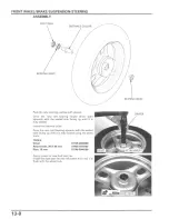 Предварительный просмотр 220 страницы Honda Metropolitan CHF50 Service Manual