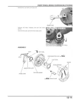 Предварительный просмотр 223 страницы Honda Metropolitan CHF50 Service Manual