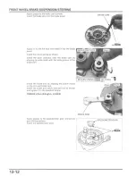 Предварительный просмотр 224 страницы Honda Metropolitan CHF50 Service Manual