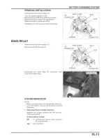 Предварительный просмотр 259 страницы Honda Metropolitan CHF50 Service Manual