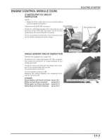 Предварительный просмотр 279 страницы Honda Metropolitan CHF50 Service Manual