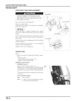 Предварительный просмотр 284 страницы Honda Metropolitan CHF50 Service Manual