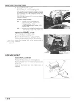 Предварительный просмотр 288 страницы Honda Metropolitan CHF50 Service Manual