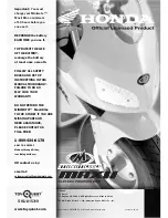 Preview for 32 page of Honda Minimoto Maxii Instruction Manual