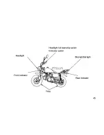 Предварительный просмотр 47 страницы Honda MONKEY Owner'S Manual