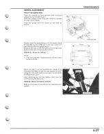 Предварительный просмотр 125 страницы Honda MUV700 big red Service Manual