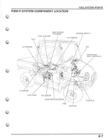 Предварительный просмотр 151 страницы Honda MUV700 big red Service Manual