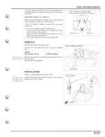 Предварительный просмотр 181 страницы Honda MUV700 big red Service Manual