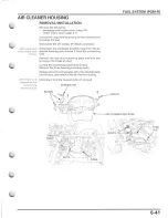 Предварительный просмотр 185 страницы Honda MUV700 big red Service Manual